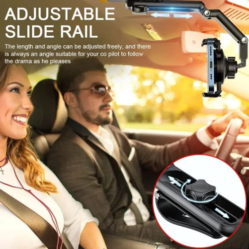 Soporte Auto 360° Ajustable para Celular 🚗📱