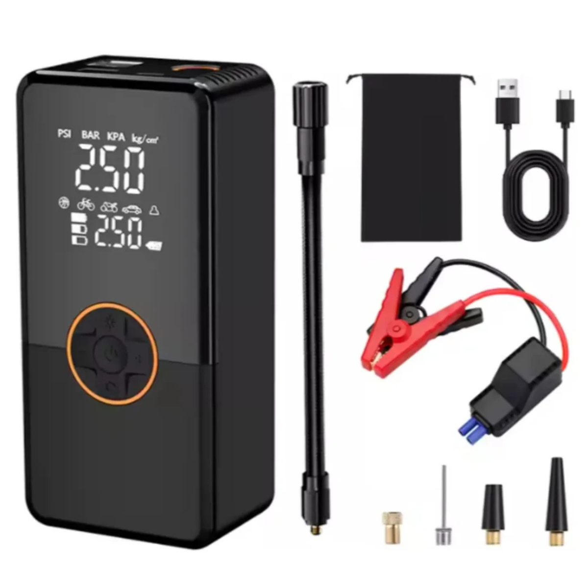 Compresor de Aire Digital para Neumáticos 🚗