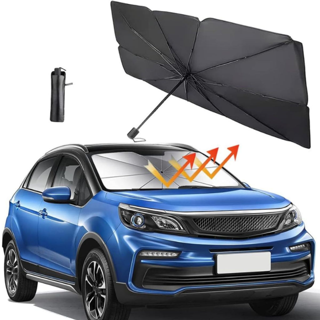 Parasol Plegable Retráctil para Auto 🚗