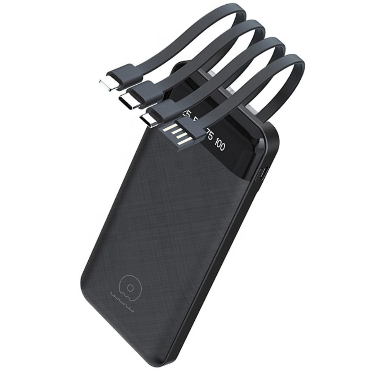 Power Bank Tank 40.000 mAh | 4 Cables Integrados + Linterna 🔋