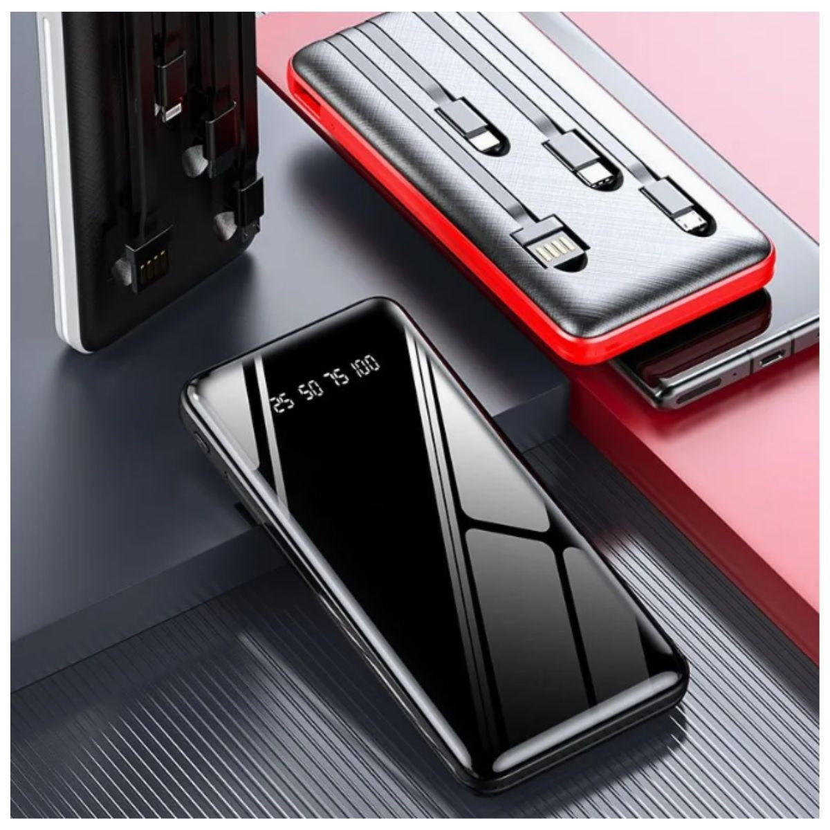 Power Bank 20.000 mAh Compacto | Energía Portátil 🔋